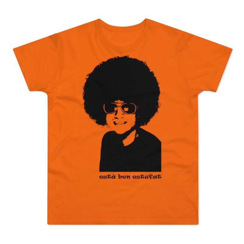 Camiseta hombre punto liso - Naranja - Estufat