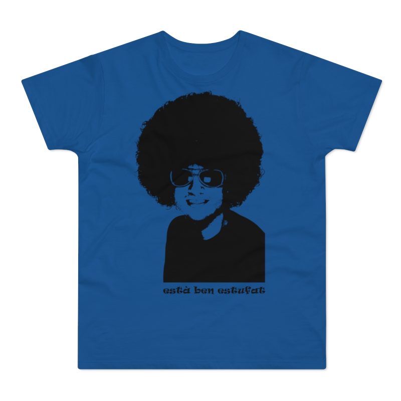 Camiseta hombre punto liso - Azul royal intenso - Estufat