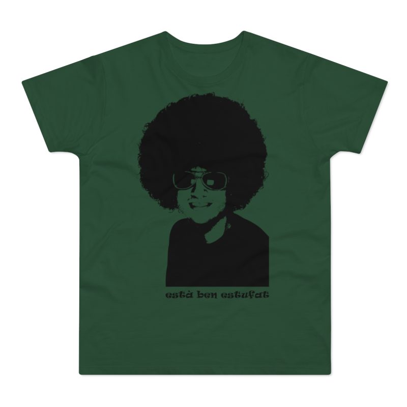 Camiseta hombre punto liso - Verde botella - Estufat