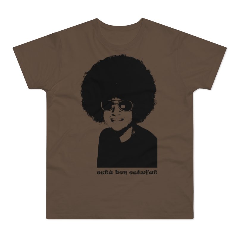 Camiseta hombre punto liso - Marron chocolate - Estufat