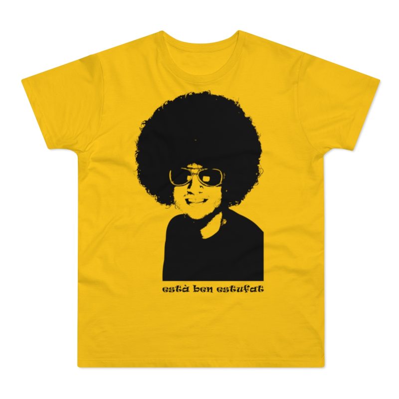 Camiseta hombre punto liso - Amarillo dorado - Estufat