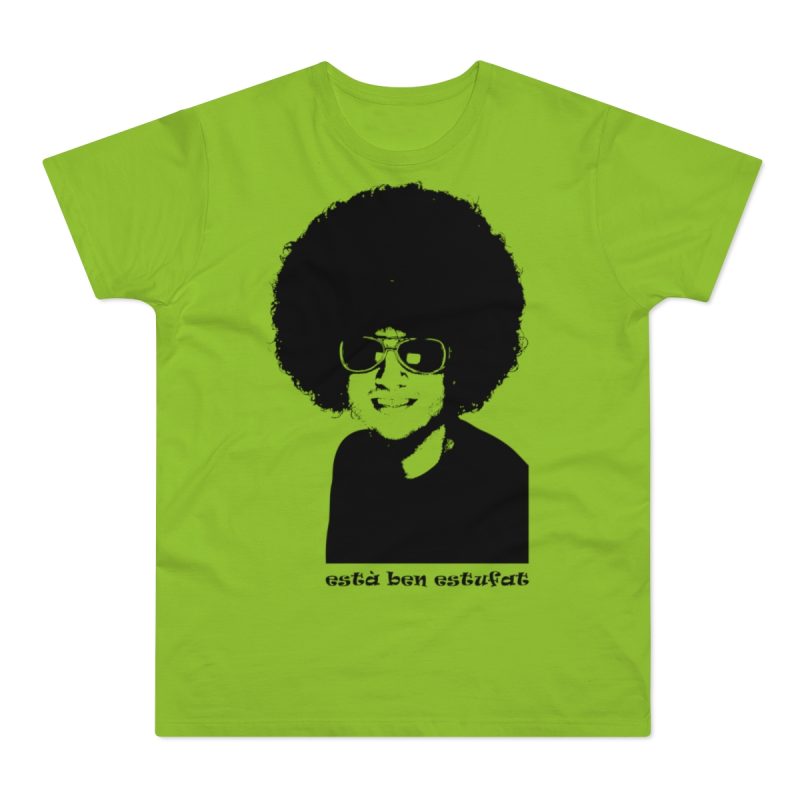 Camiseta hombre punto liso - Verde orquidea - Estufat