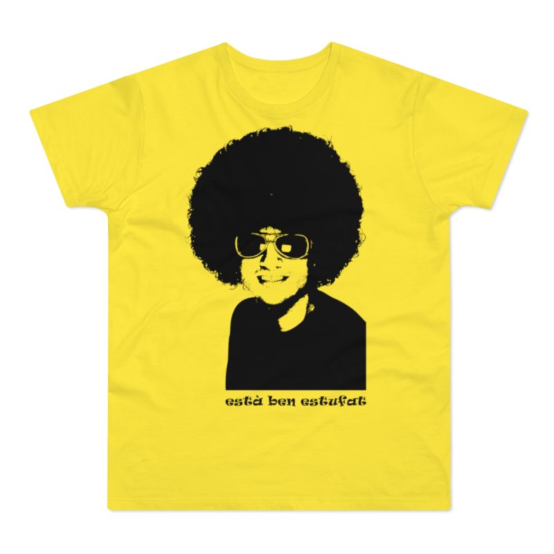 Camiseta hombre punto liso - Amarillo solar - Estufat
