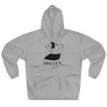 Sudadera con capucha cerrada - Gris jaspeado claro - Camiseta «Jaia Corema»