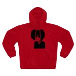 Sudadera capucha con cremallera premium - Rojo - Estufat