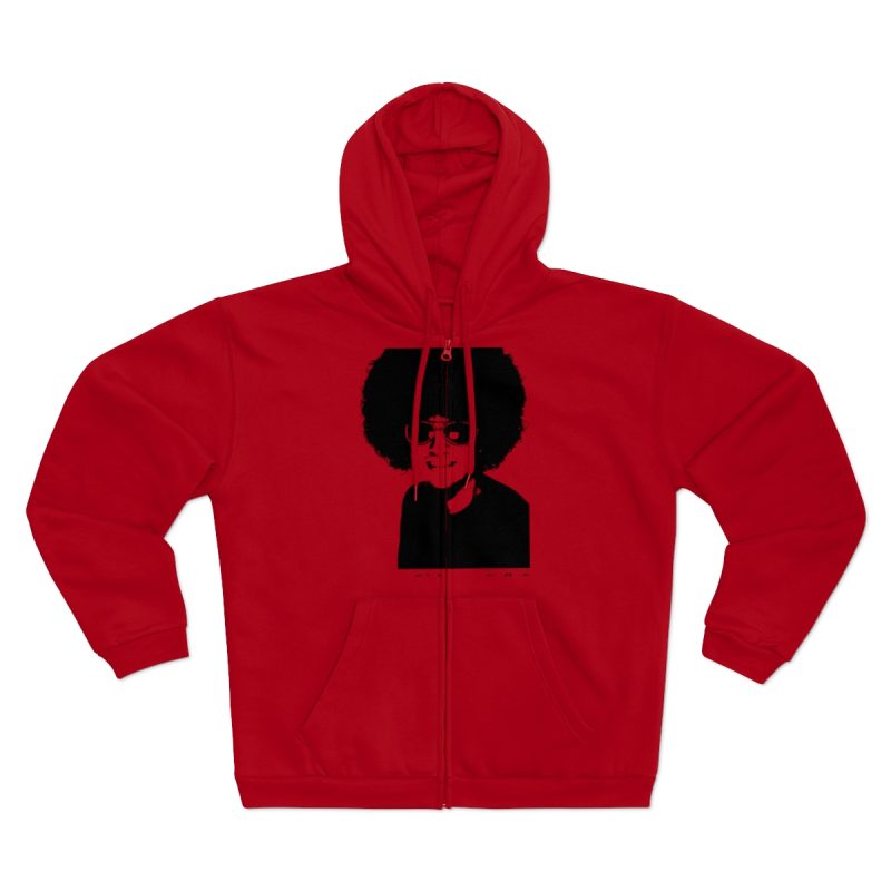 Sudadera capucha con cremallera premium - Rojo - Estufat