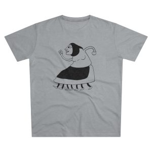 Camiseta hombre corte moderno - Gris Oxford claro - Camiseta «Jaia Corema»