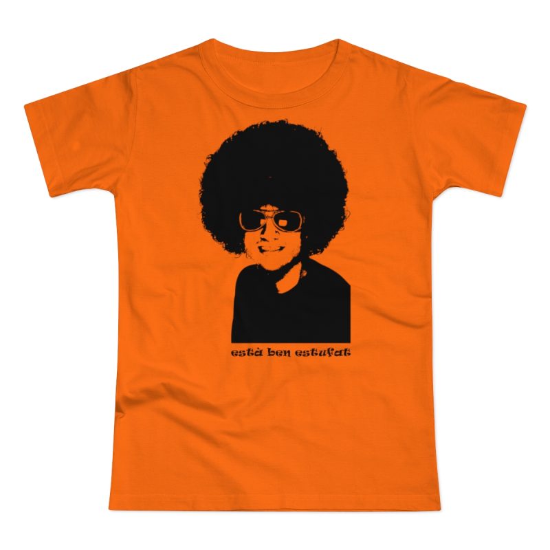 Camiseta mujer punto liso - Naranja - Estufat
