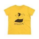 Camiseta mujer algodon medio - Amarillo margarita - Camiseta «Jaia Corema»