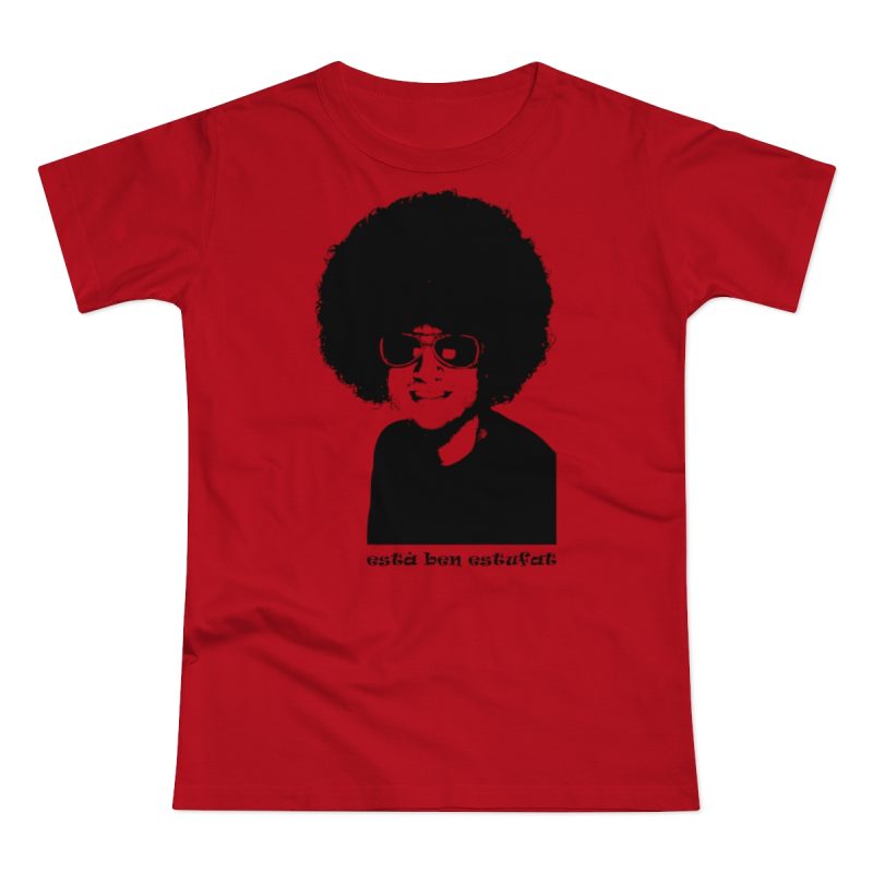 Camiseta mujer punto liso - Rojo - Estufat