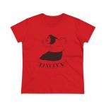 Camiseta mujer algodon medio - Rojo - Camiseta «Jaia Corema»