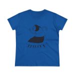 Camiseta mujer algodon medio - Azul royal - Camiseta «Jaia Corema»