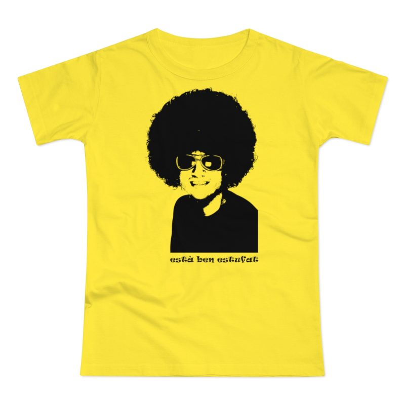 Camiseta mujer punto liso - Amarillo solar - Estufat