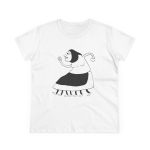 Camiseta mujer algodon medio - Blanco - Camiseta «Jaia Corema»