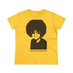 Camiseta mujer algodon medio - Amarillo margarita - Estufat