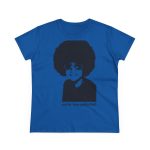 Camiseta mujer algodon medio - Azul royal - Estufat