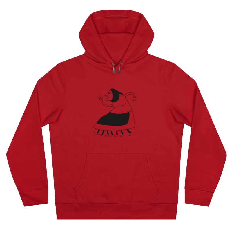 Sudadera con capucha King - Rojo - Camiseta «Jaia Corema»