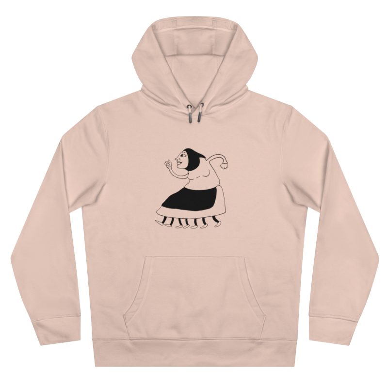 Sudadera con capucha King - Rosa palo - Camiseta «Jaia Corema»