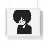 Poster enmarcado horizontal - Blanco - Estufat