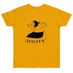 Camiseta punto liso - Albaricoque - Camiseta «Jaia Corema» Camiseta punto liso - Albaricoque - Camiseta «Jaia Corema»