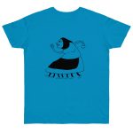 Camiseta punto liso - Azul atolon - Camiseta «Jaia Corema» Camiseta punto liso - Azul atolon - Camiseta «Jaia Corema»