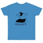 Camiseta punto liso - Azul celeste - Camiseta «Jaia Corema» Camiseta punto liso - Azul celeste - Camiseta «Jaia Corema»