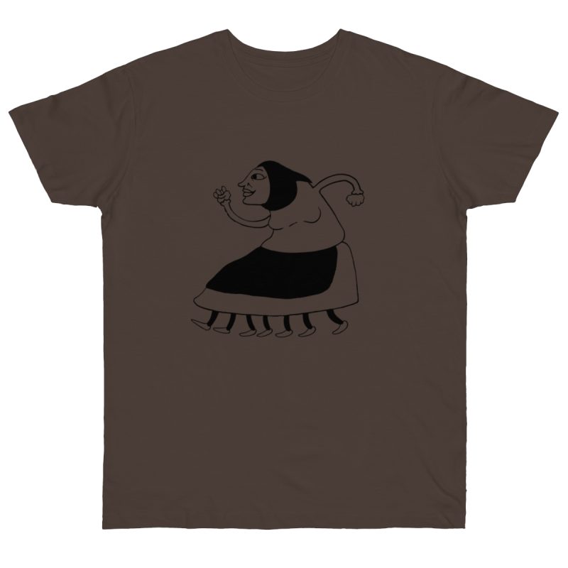 Camiseta punto liso - Marron oso - Camiseta «Jaia Corema»