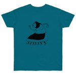 Camiseta punto liso - Azul diva - Camiseta «Jaia Corema» Camiseta punto liso - Azul diva - Camiseta «Jaia Corema»