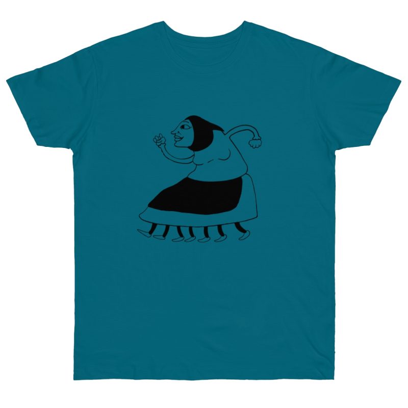 Camiseta punto liso - Azul diva - Camiseta «Jaia Corema»