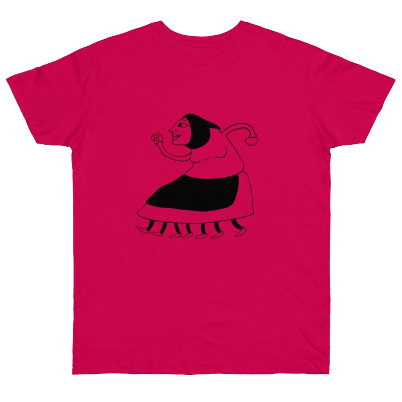 Camiseta punto liso - Fucsia - Camiseta «Jaia Corema»