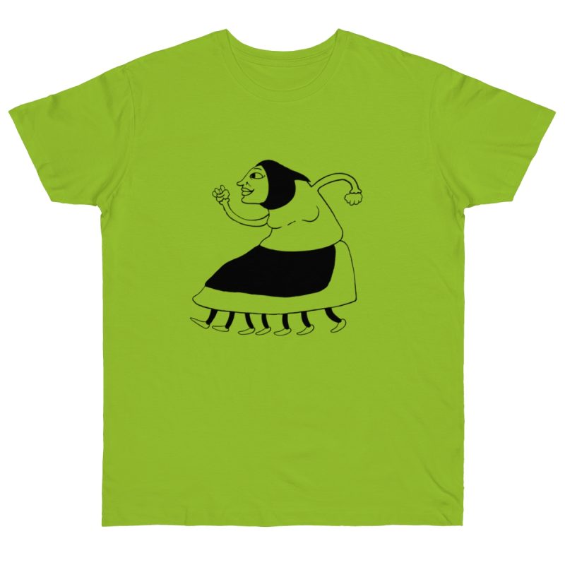 Camiseta punto liso - Verde orquidea - Camiseta «Jaia Corema»