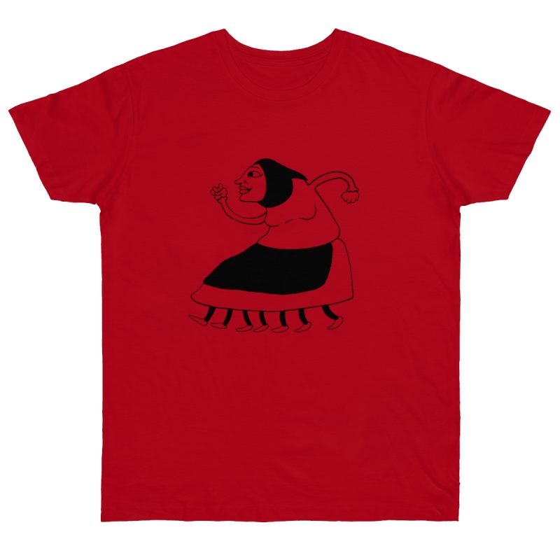 Camiseta punto liso - Rojo - Camiseta «Jaia Corema»