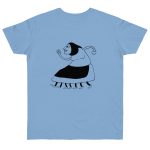 Camiseta punto liso - Azul cielo - Camiseta «Jaia Corema» Camiseta punto liso - Azul cielo - Camiseta «Jaia Corema»