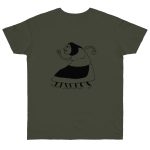 Camiseta punto liso - Caqui urbano - Camiseta «Jaia Corema» Camiseta punto liso - Caqui urbano - Camiseta «Jaia Corema»