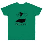 Camiseta punto liso - Verde Kelly - Camiseta «Jaia Corema» Camiseta punto liso - Verde Kelly - Camiseta «Jaia Corema»