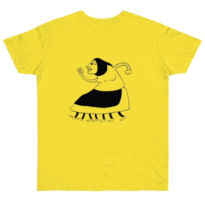Camiseta punto liso - Amarillo solar - Camiseta «Jaia Corema»