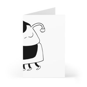 Tarjetas de felicitacion (7 uds.) - Camiseta «Jaia Corema»