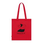 Bolsa de algodon organico - Rojo clasico - Camiseta «Jaia Corema»