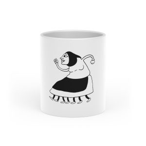 Taza con asa de corazon - Blanco - Camiseta «Jaia Corema»