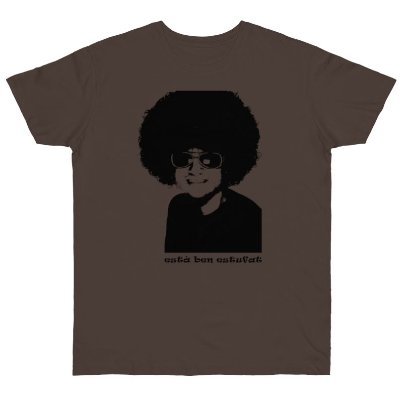 Camiseta punto liso - Marron oso - Estufat