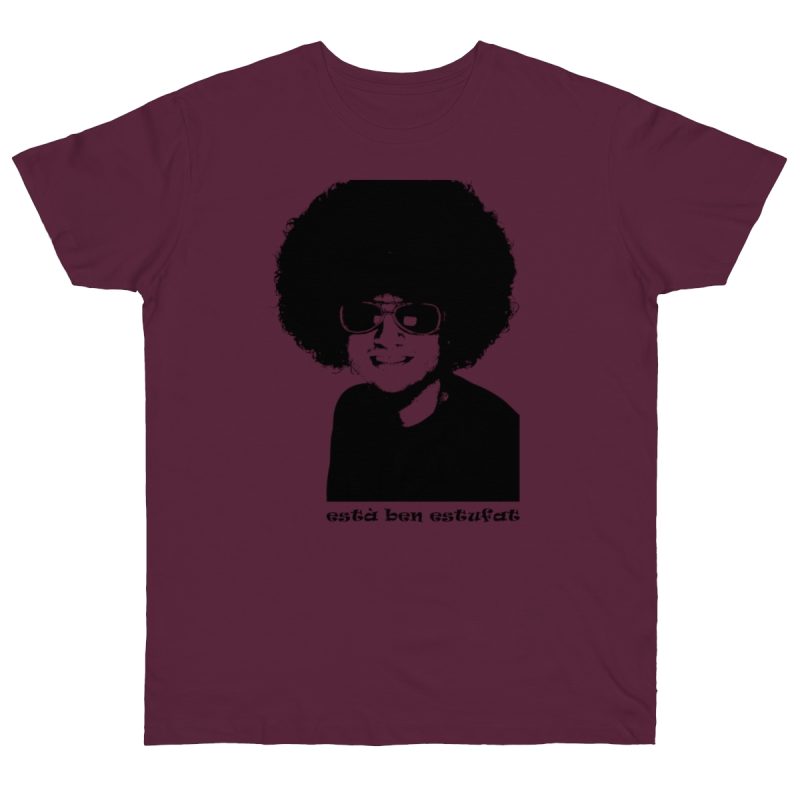 Camiseta punto liso - Burdeos - Estufat
