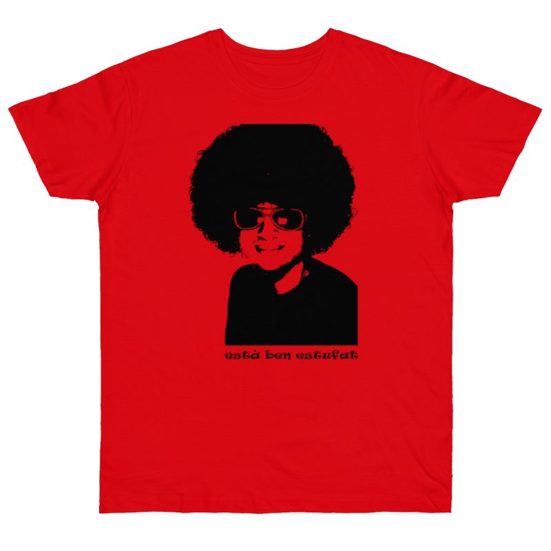 Camiseta punto liso - Rojo fuego - Estufat
