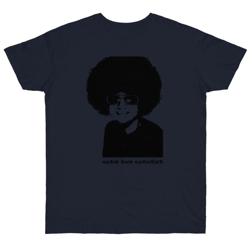 Camiseta punto liso - Azul marino - Estufat