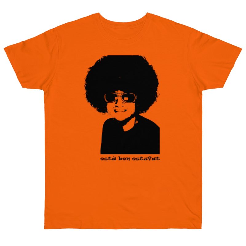 Camiseta punto liso - Naranja - Estufat
