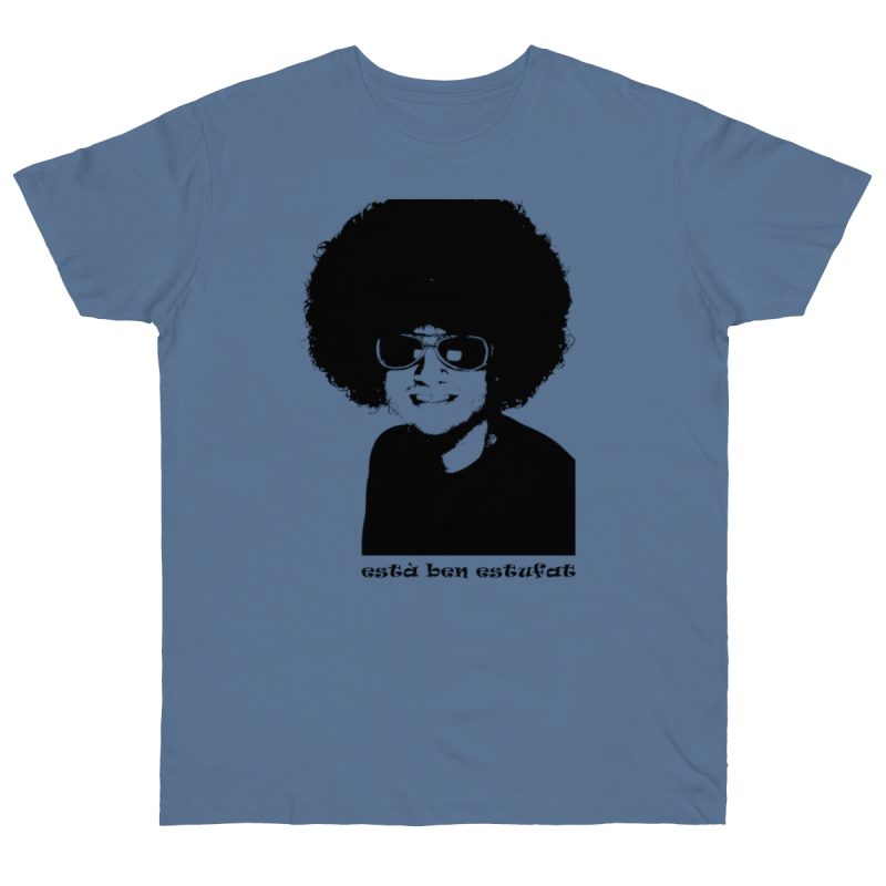 Camiseta punto liso - Azul vaquero - Estufat