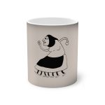 Taza magica que cambia de color - Negro - Camiseta «Jaia Corema»