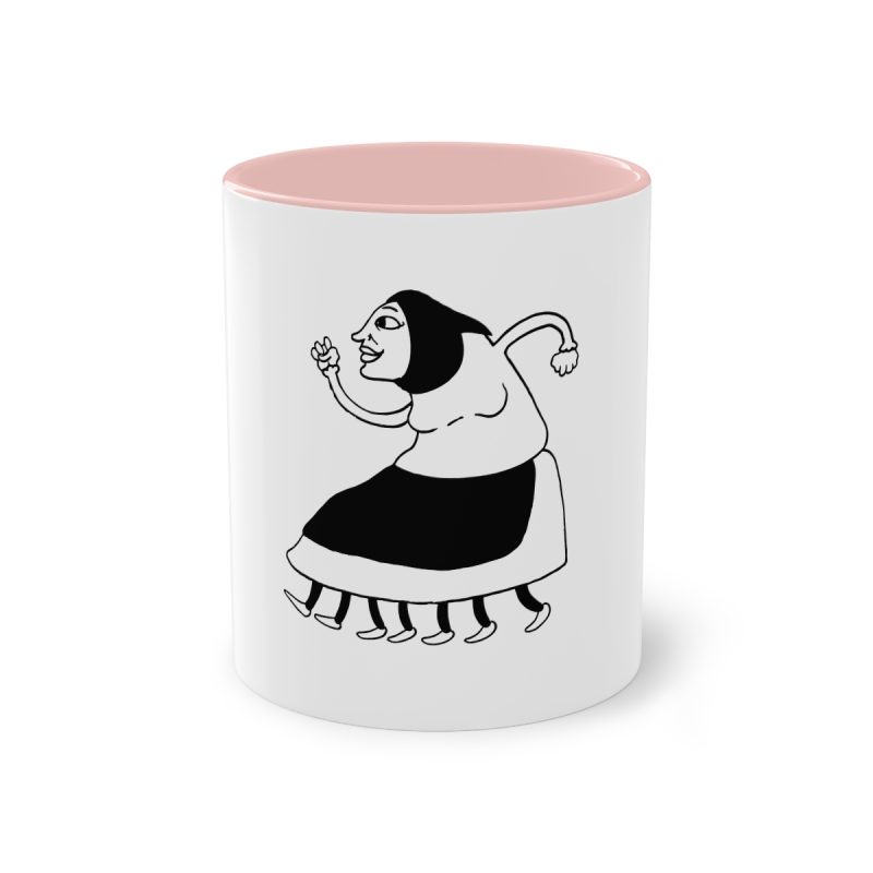 Taza bicolor - Rosa - Camiseta «Jaia Corema»