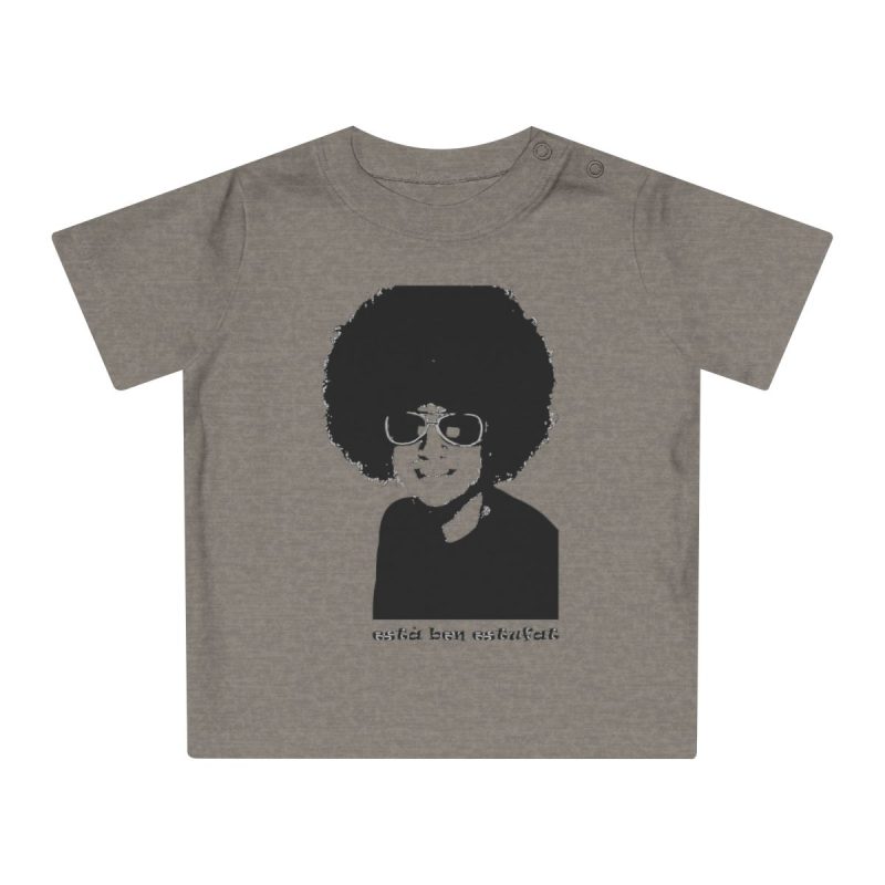 Camiseta de bebe - Gris jaspeado melange - Estufat