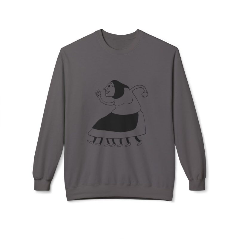 Sudadera Softstyle cuello redondo - Gris marengo - Camiseta «Jaia Corema» Sudadera Softstyle cuello redondo - Gris marengo - Camiseta «Jaia Corema»