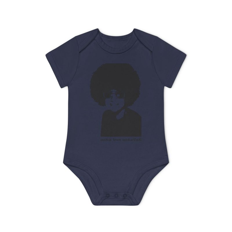 Body bebe manga corta organico - Azul marino nautico - Estufat